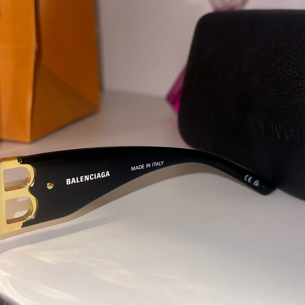 Balenciaga Rectangular Sunglasses - image 2